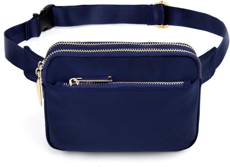 UTO Fanny Pack for Women Crossbody Trendy Fashion Belt Purse Chest Waist Hip Bumbag for Outdoor Shopping Travel Hiking - Image 5